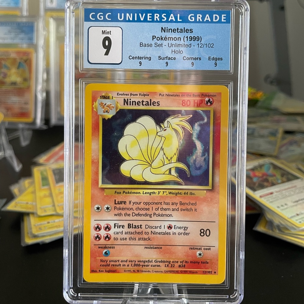 Ninetales Holo Base Set 1999 - Picture 3 of 7